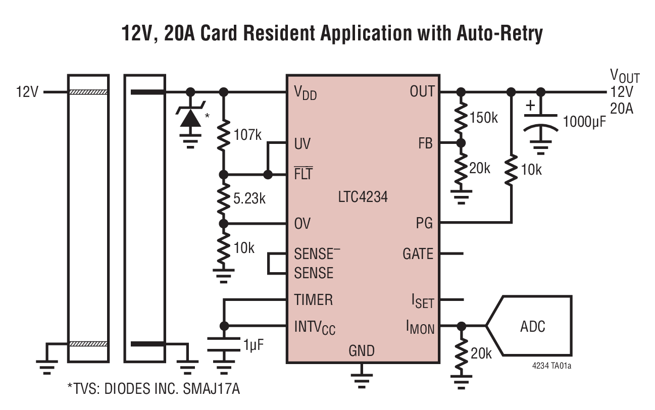 LTC4234Ӧͼ